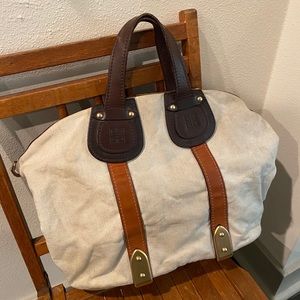 Givenchy canvas tote bag